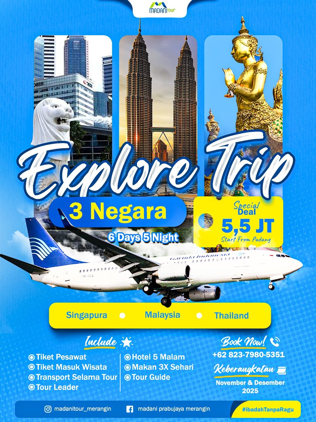 Flyer Explore Trip 3 Negara